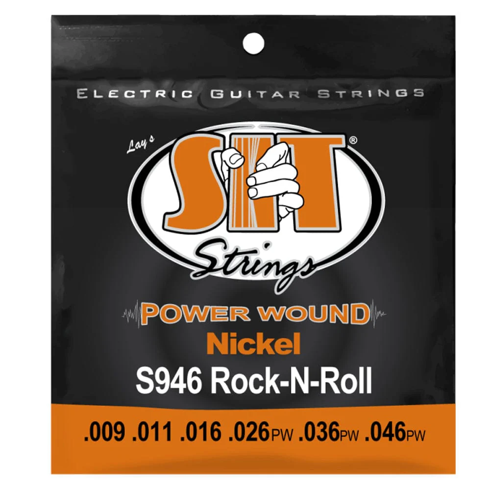 SIT Strings S946 Rock N Roll Power Wound Nickel Electric Guitar Strings