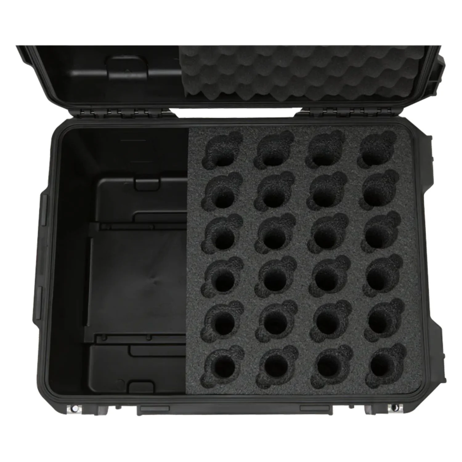 SKB 3I-2015-MC24 iSeries 24 Microphone Case with wheels - Image 4