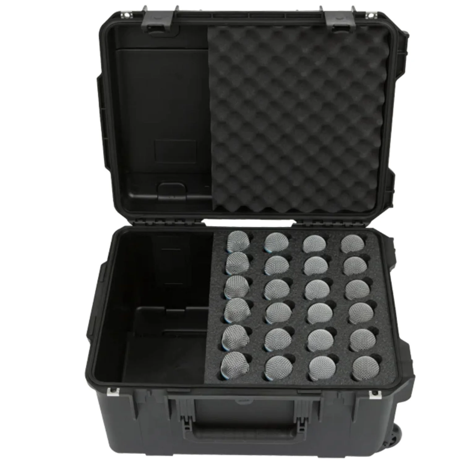 SKB 3I-2015-MC24 iSeries 24 Microphone Case with wheels - Image 7