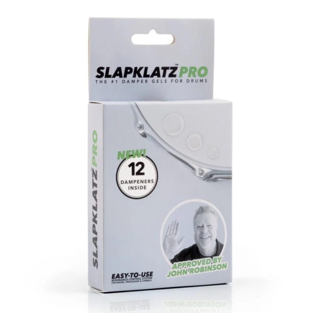 SlapKlatz PRO Gel Pads with PRO Case - 12 Dampeners