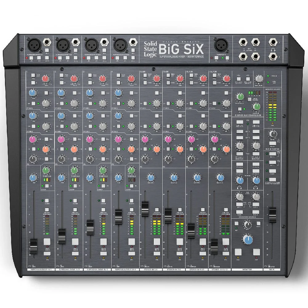 Solid State Logic BiG SiX 18-input Desktop Analog Mixer
