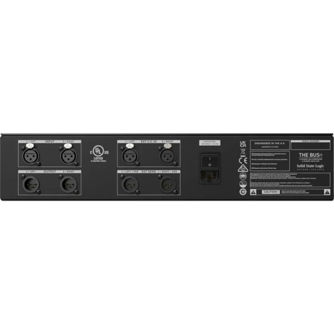 Solid State Logic The Bus+ 2-Channel Bus Compressor and Dynamic Equalizer - Image 4