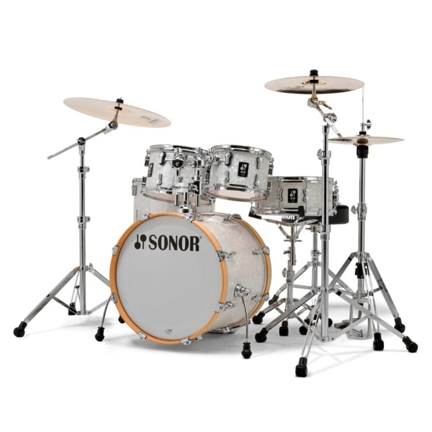 Sonor AQ2 Studio Set 5 Piece Acoustic Drumkit - Image 13