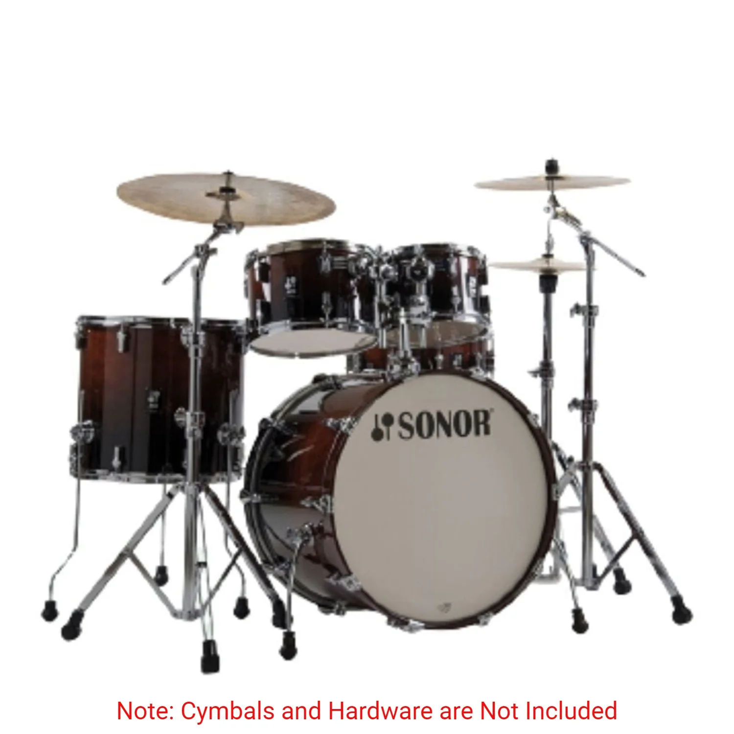 Sonor AQ2 Studio Set 5 Piece Acoustic Drumkit - Image 2