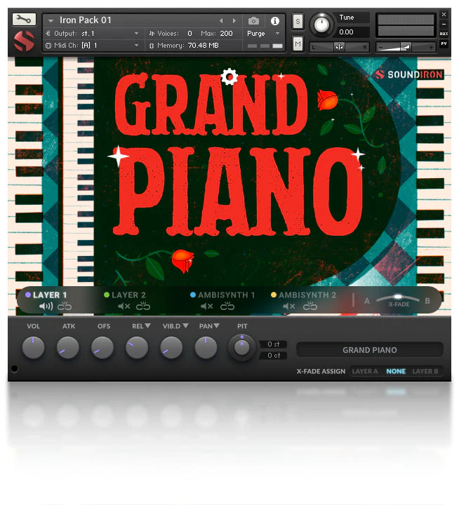 Soundiron Iron Pack 1 - Grand Piano - Image 3