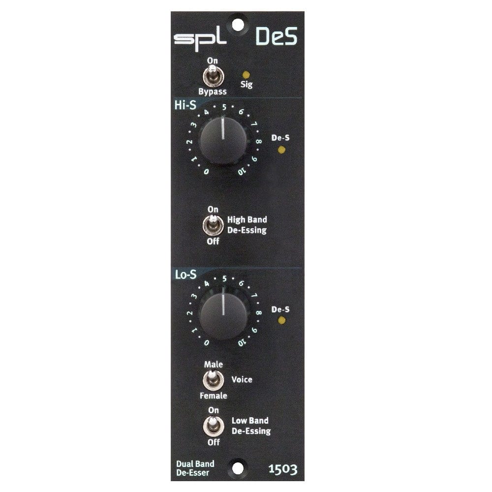 SPL DeS Dual Band De Esser 500 Series Modules