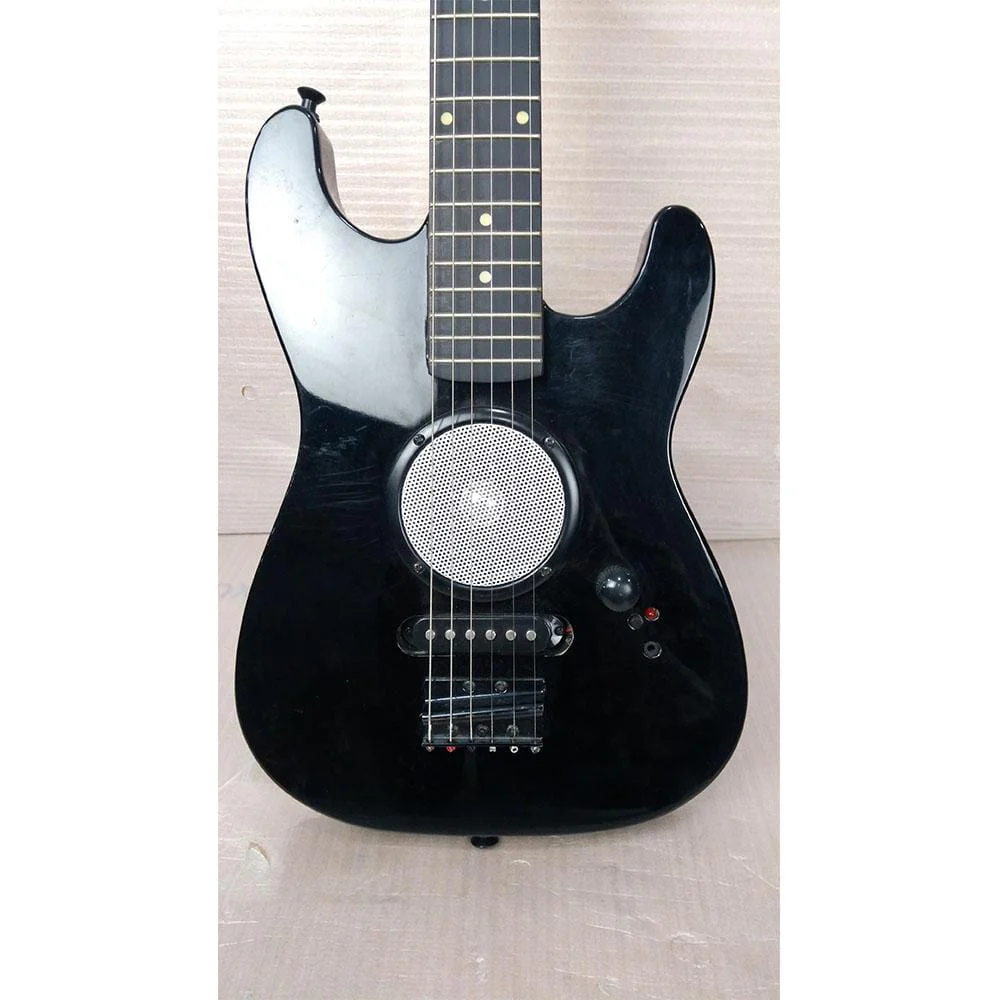 Stagg Junior Electric Guitar With Built In Amplification - Black - Open Box B Stock - Image 4