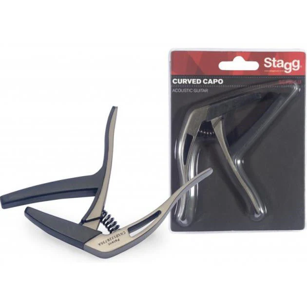 Stagg SCPX-CU Curved Guitar Capo