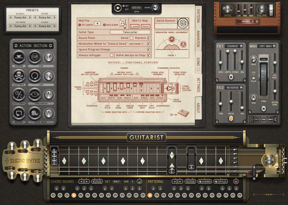 Sugar Bytes Guitarist Virtual Guitarist – Professional Audio Software & Plugin - Image 6