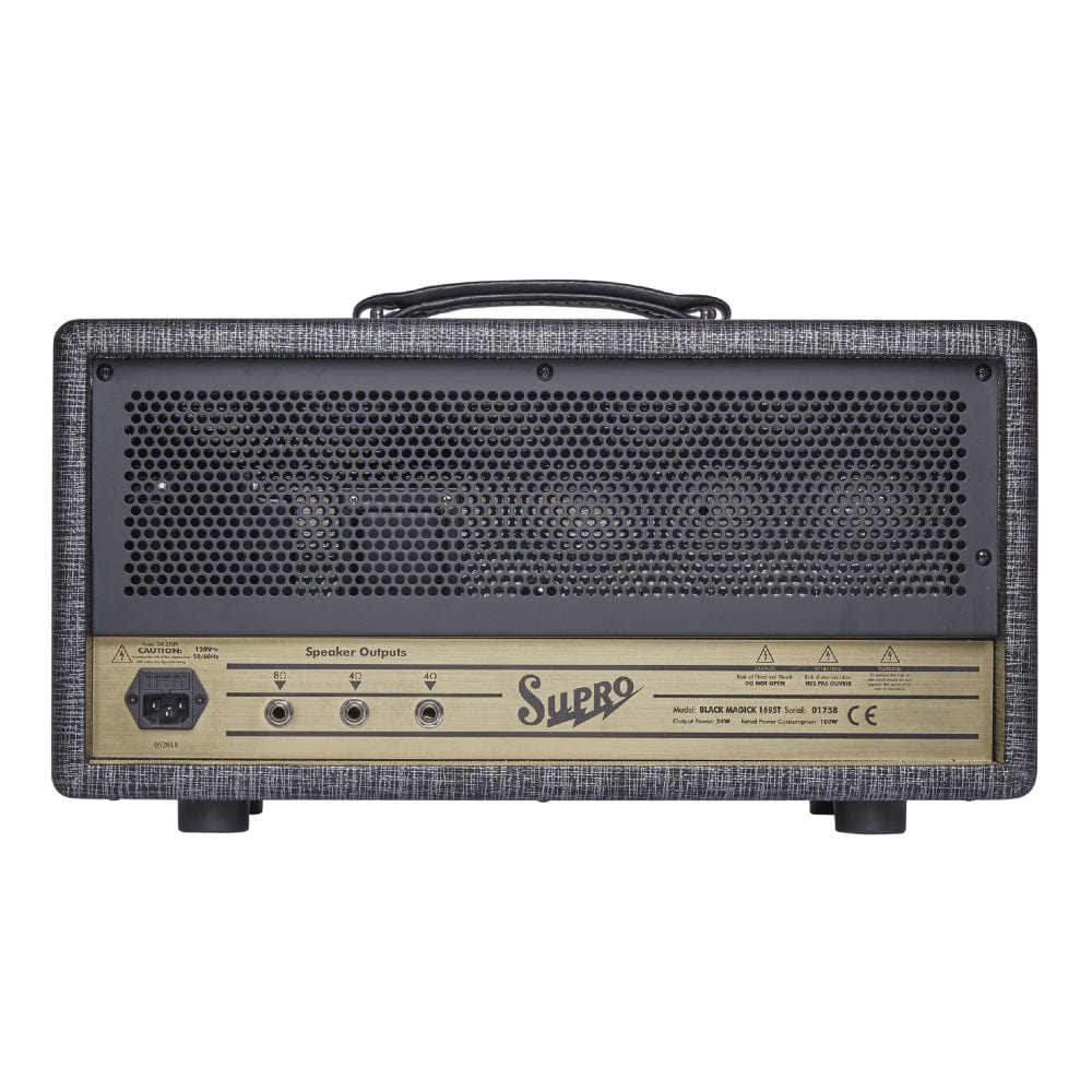 Supro Black Magick Head 25-Watt Electric Guitar Amplifier Head - Image 5