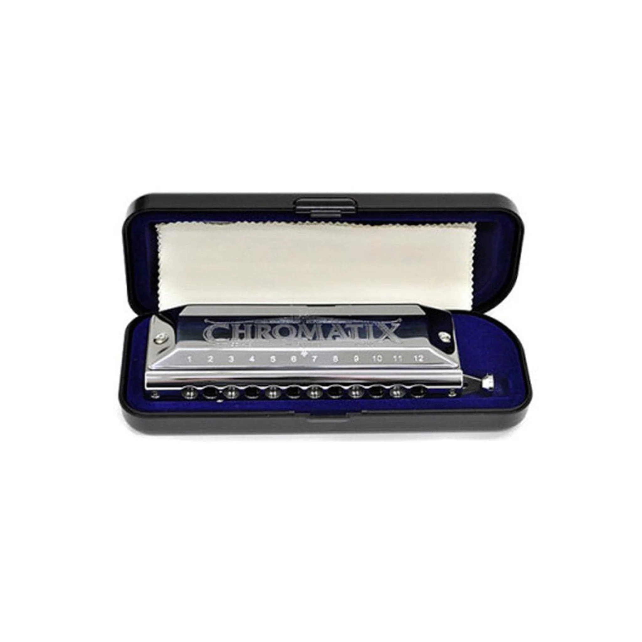 Suzuki SCX-48 Chromatic Series Deluxe Harmonica 12 Hole 48 Reeds - Image 2
