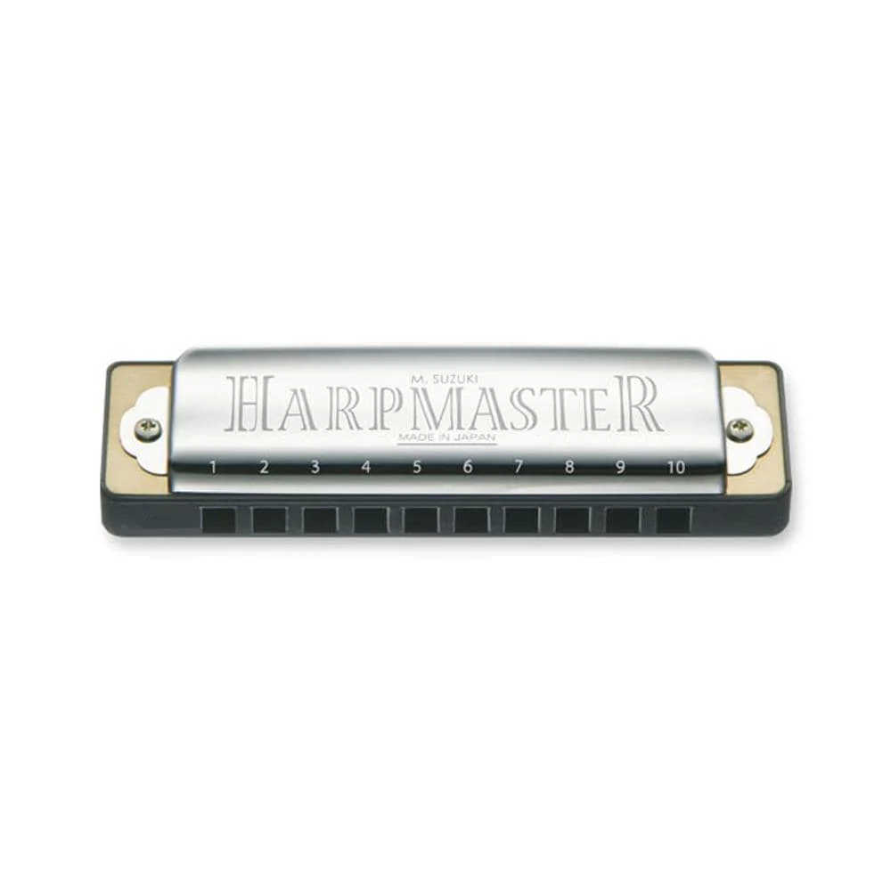Suzuki Harpmaster MR 200 Standard 10 Hole Diatonic Harmonica - Image 4
