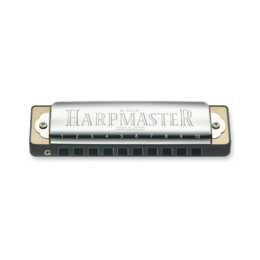 Suzuki Harpmaster MR 200 Standard 10 Hole Diatonic Harmonica - Image 5