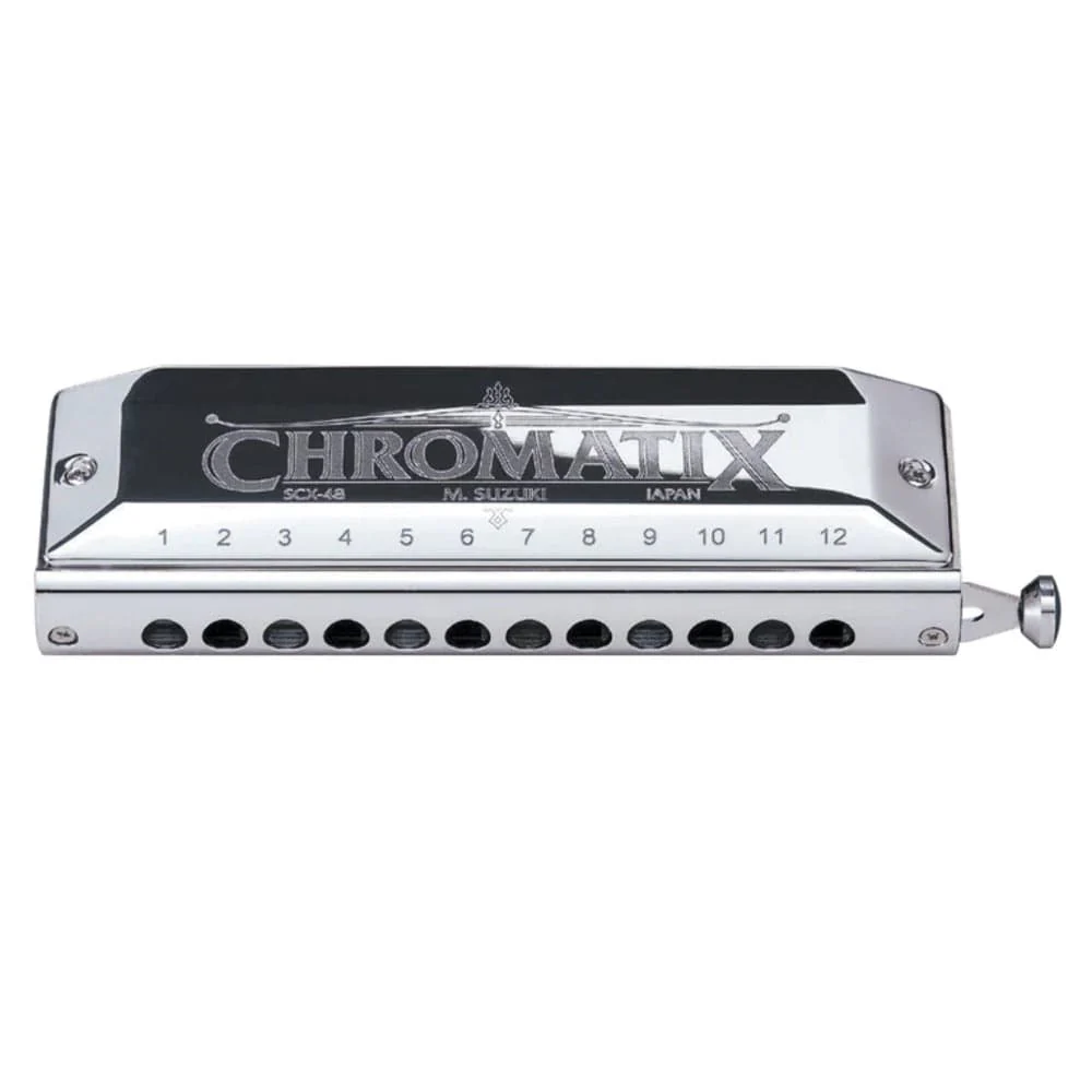 Suzuki SCX-48H C 12 Hole Chromatic Harmonicas