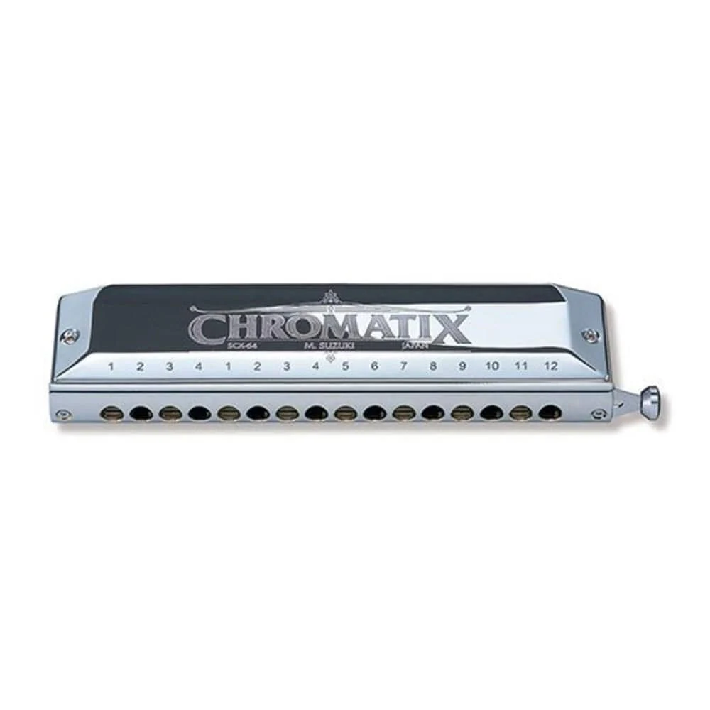 Suzuki SCX 64 Deluxe Chromatix Harmonica - Open Box - Image 2