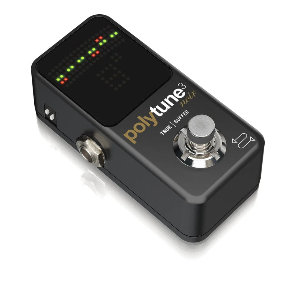T.C. Electronic POLYTUNE 3 NOIR Tiny Polyphonic Tuner - Image 2