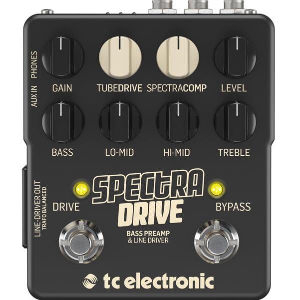 T.C. Electronic SpectraDrive Bass Preamp And Drive Effects Pedal