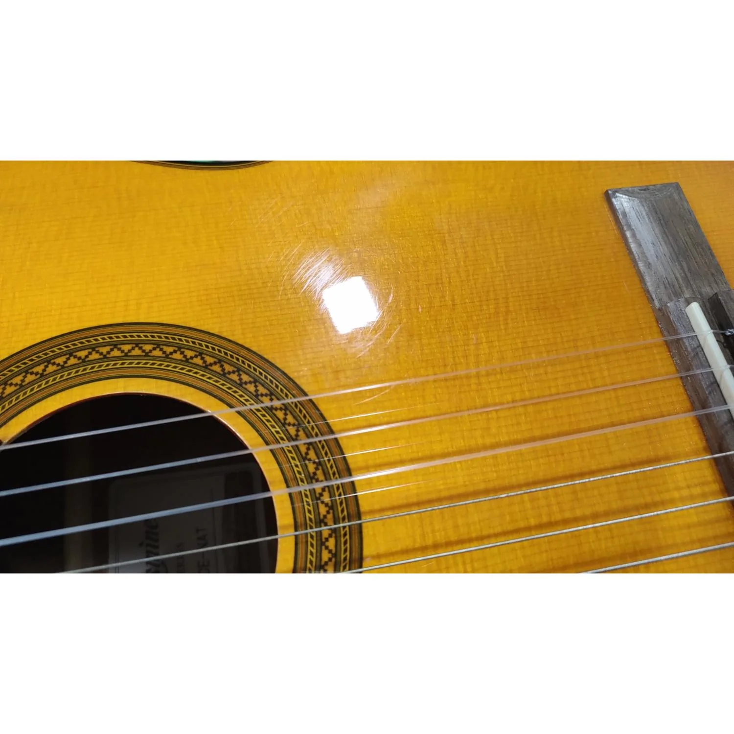 Takamine GC1CE Cutaway Nylon String Electro Acoustic Guitar - Natural  - Open Box - Image 3