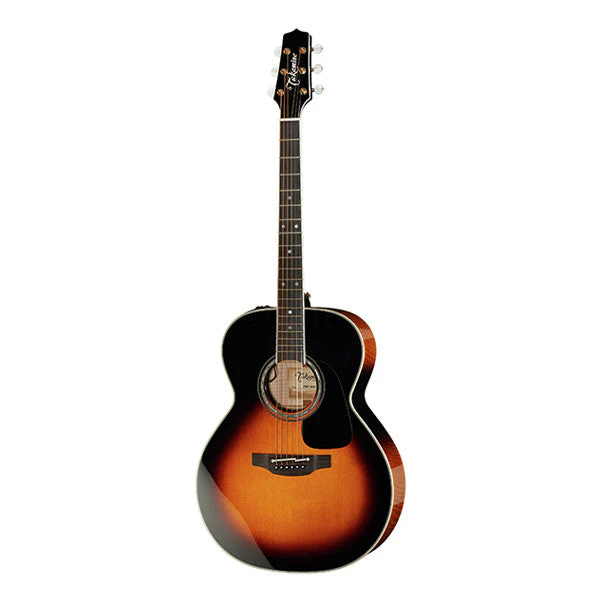 Takamine P6N Dreadnought Electro Acoustic Guitar - Brown Sunburst High Gloss
