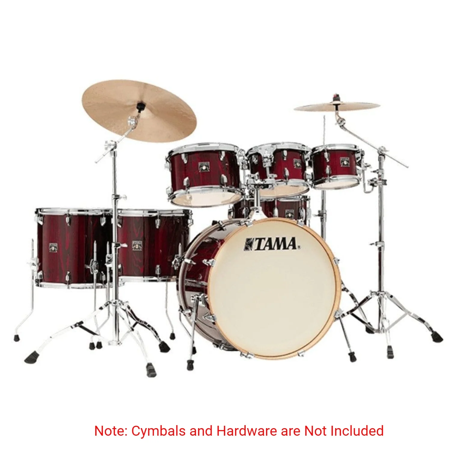 Tama CL72RSP Superstar Classic 7 Piece Acoustic Drum Kit - Image 17