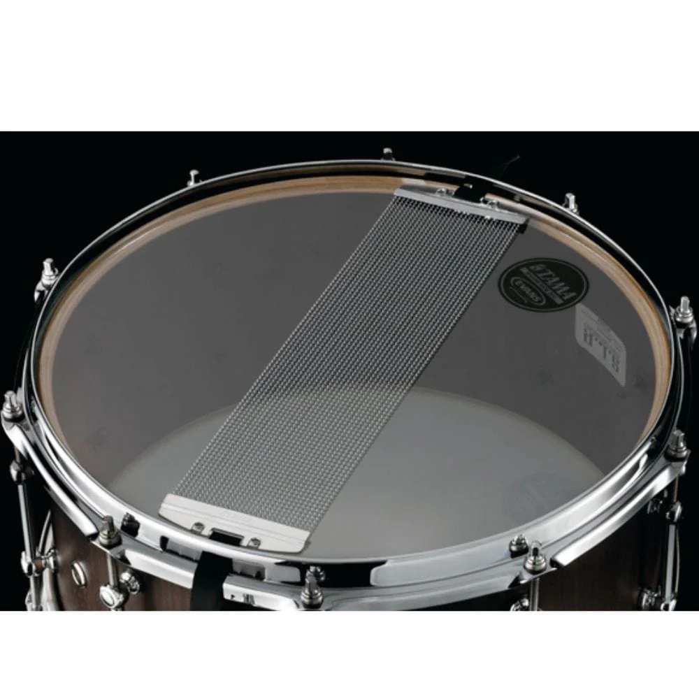 Tama LGW1465 S.L.P. G-Walnut 14"×6.5" Snare Drum - Matte Black Walnut - Image 4