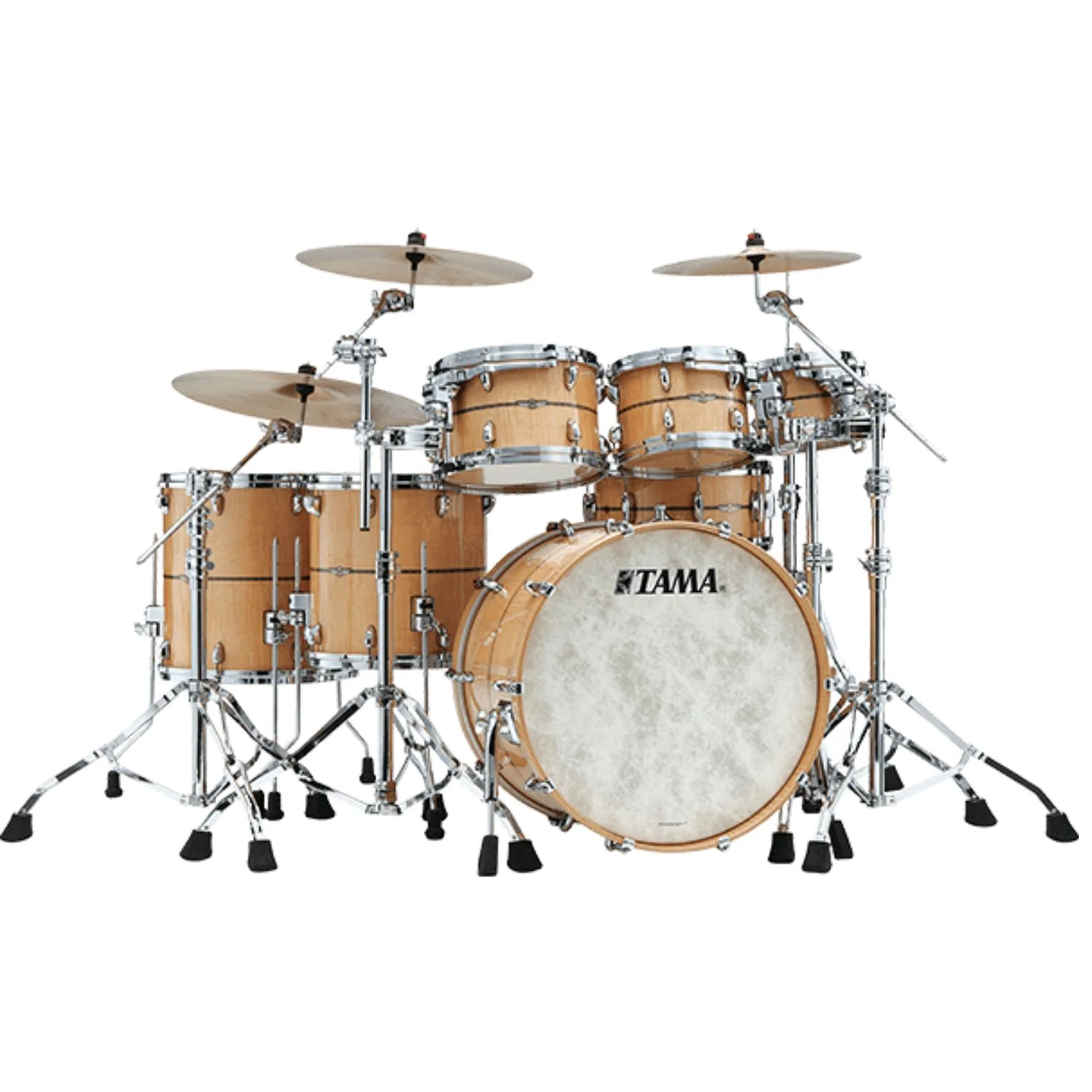 Tama Star Maple 22" 6PC Shell Pack Acoustic Drum Kit - Image 7