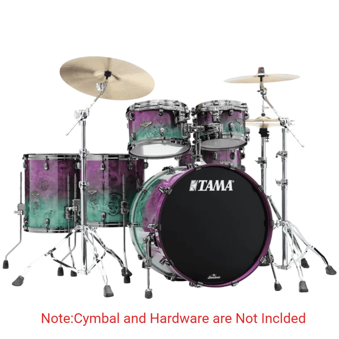 Tama Starclassic Walnut/Birch 6 Piece Drum Shell Kit - Image 2