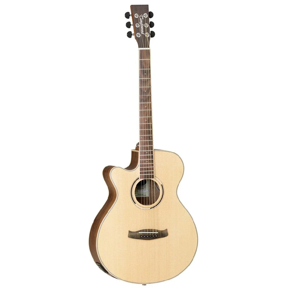 Tanglewood DBT SFCE BW LH Discovery Super Folk Electro Acoustic Guitar - Left Handed