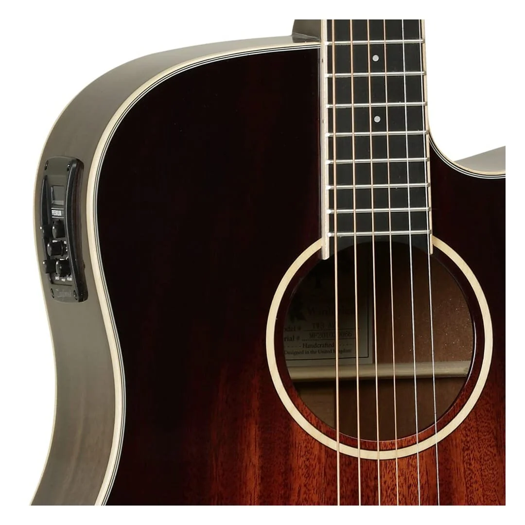 Tanglewood TW5-E-AVB Dreadnaught Cutway 6 String Electro Acoustic Guitar - Image 4