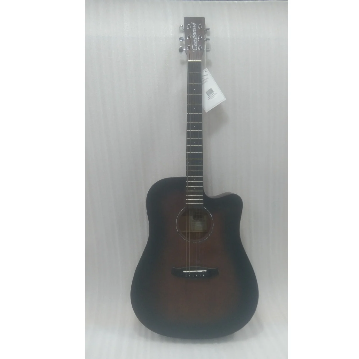 Tanglewood TWCRDCE 6-Strings Crossroad Dreadnaught Cutaway Electro Acoustic Guitar - Open Box B Stock - Image 12