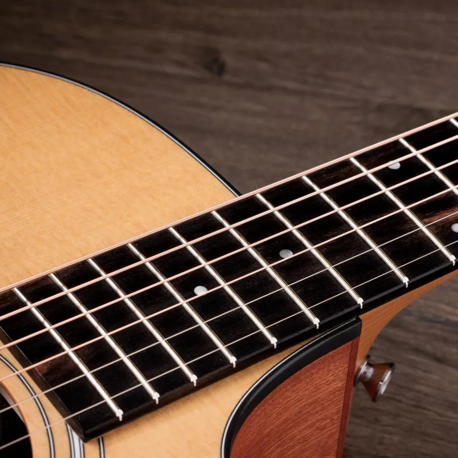 Taylor 112ce Venetian Cutaway 6 String Electro Acoustic Guitar - Image 6