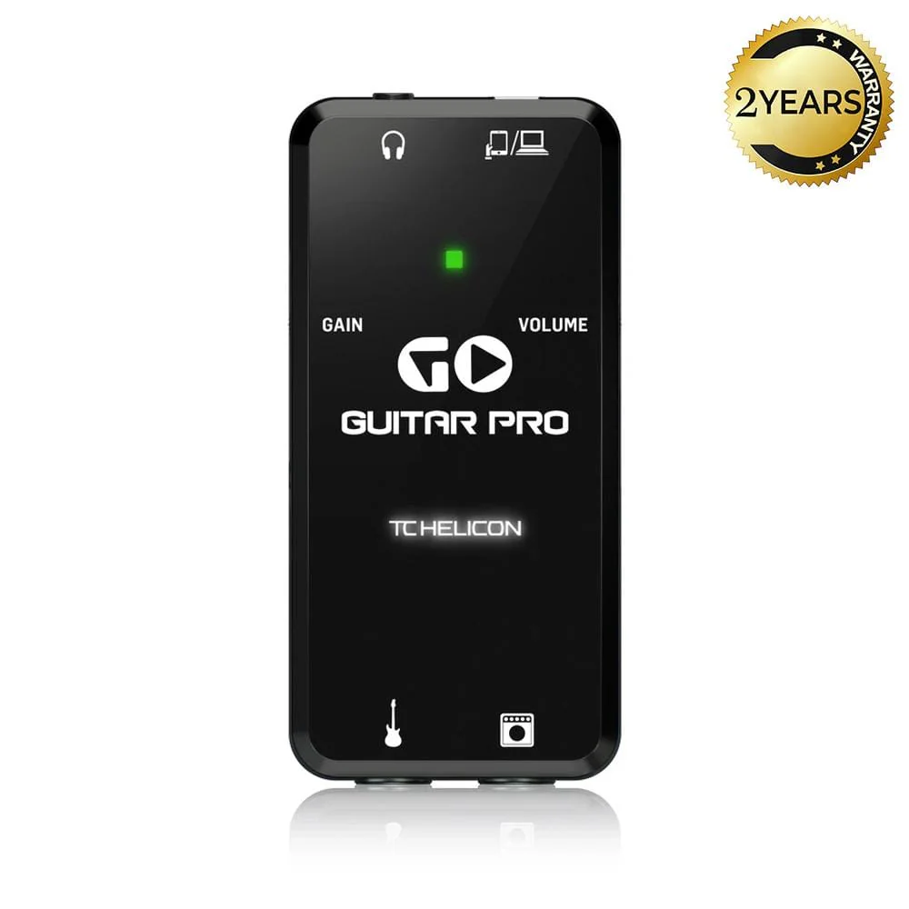 TC Helicon GO Guitar Pro High-Definition Guitar Interface for Mobile Devices
