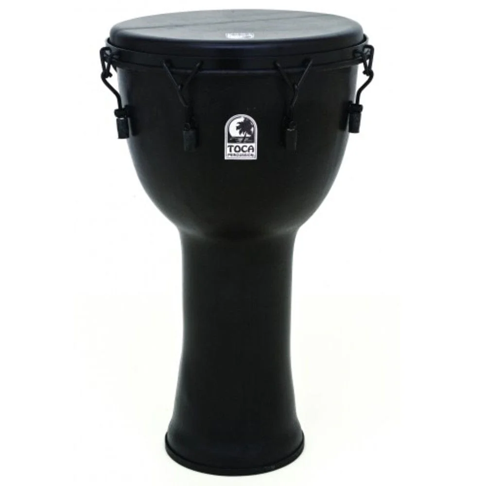 Toca SFDMX-12BM 12 Inch Freestyle Black Mamba Mechanically Tuned Djembe