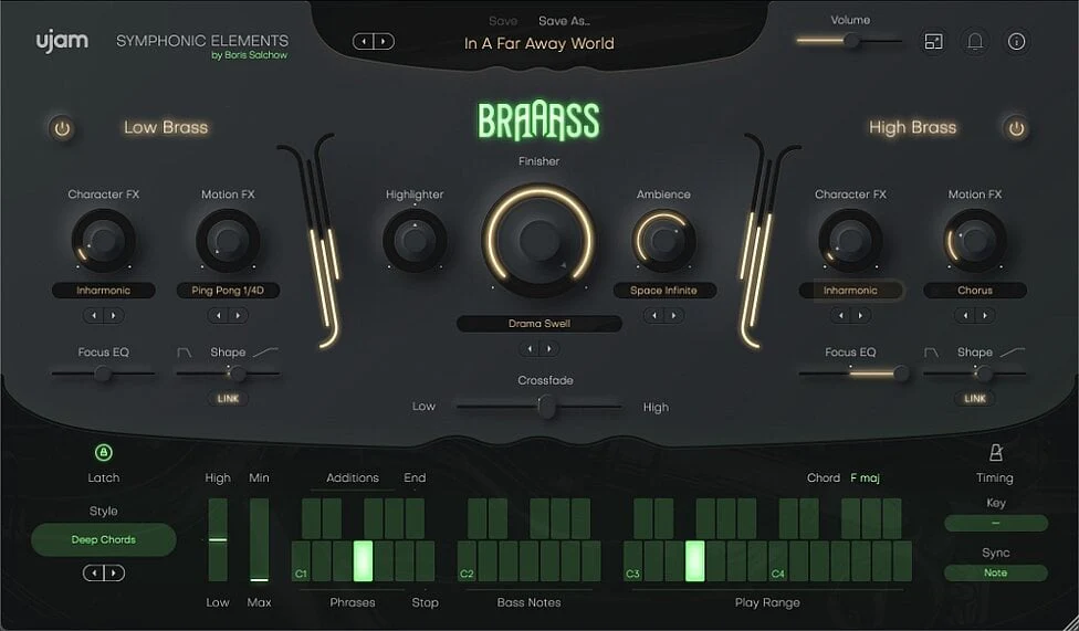 UJAM BRAAASS: Brass Instrument Bundle – Professional Audio Software & Plugin