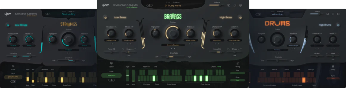 UJAM Symphonic Elements Bundle: Orchestral Instrument Bundle – Professional Audio Software & Plugin - Image 2