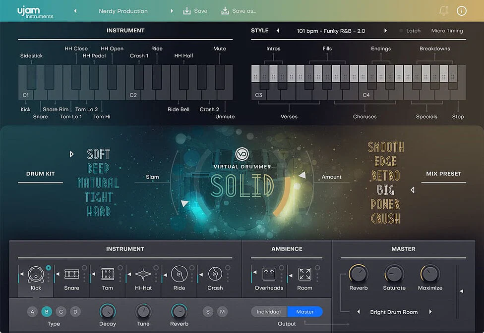 UJAM Upgrade SOLID 2: Upgrade – Professional Audio Software & Plugin
