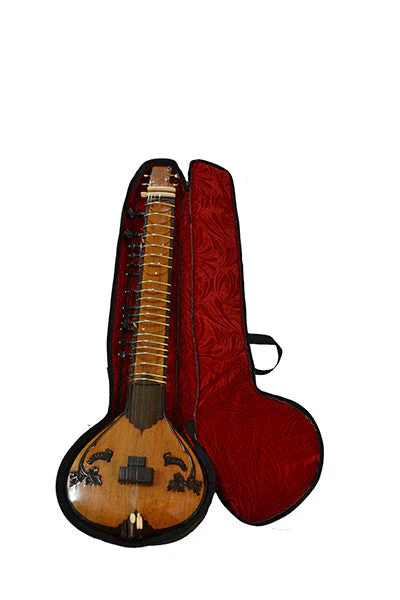 Ultimate Guru Gandhar Pancham Flat Travel Sitar - Image 12