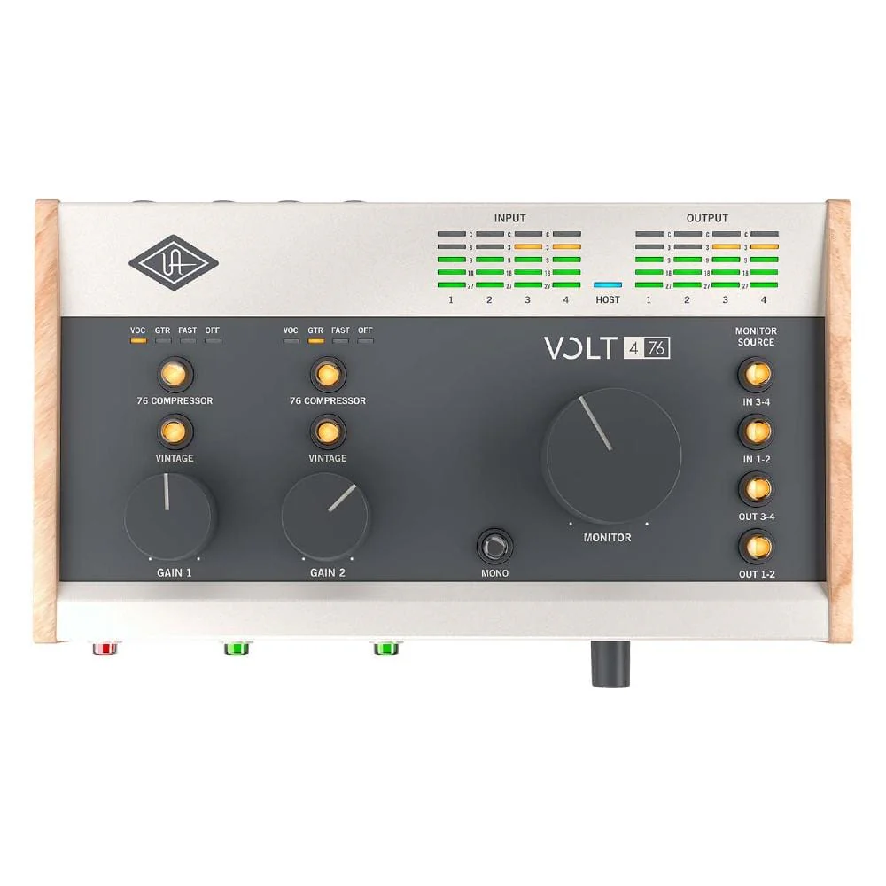 Universal Audio Volt 476 USB C 4x4 Audio Interface with UAD Plug-Ins - Image 2