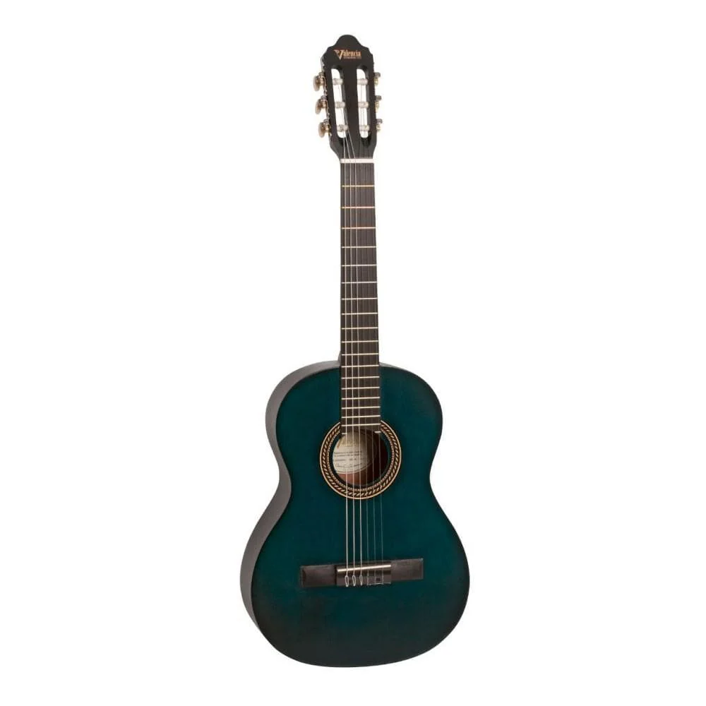 Valencia VC201 1/4 Size 6-Strings Classical Guitar