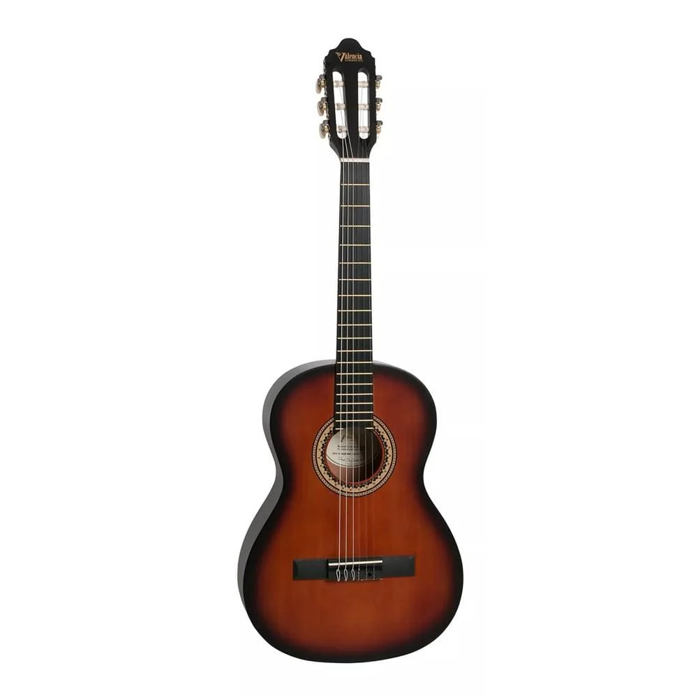 Valencia VC204 4/4 Full Size Classical Guitar with Truss Rod - Image 2