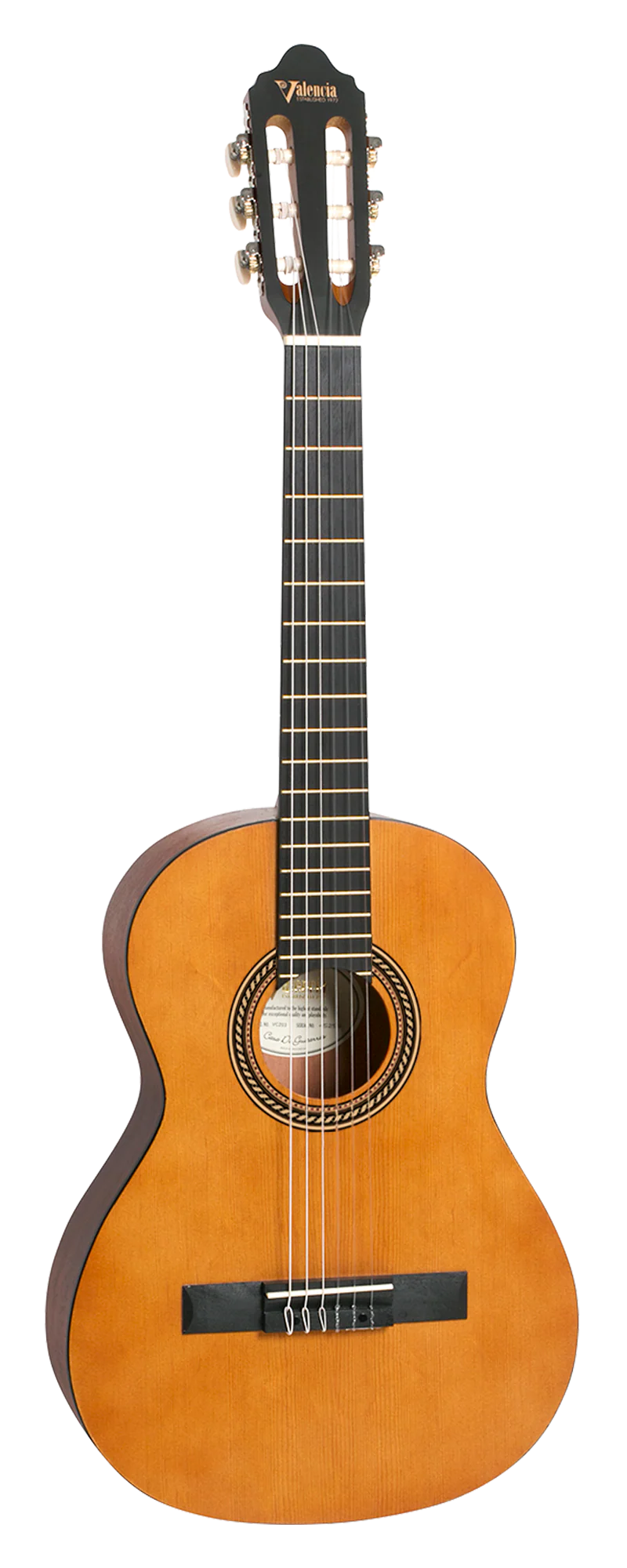 Valenica VC203 3/4 Sized Classical Guitar - Image 3