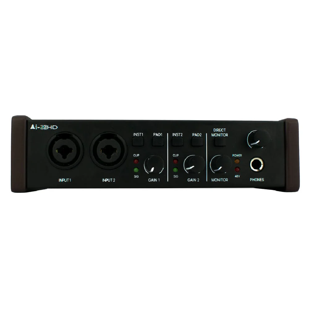 Vault Ai22HD 2x2 USB Studio Recording Bundle - Image 2