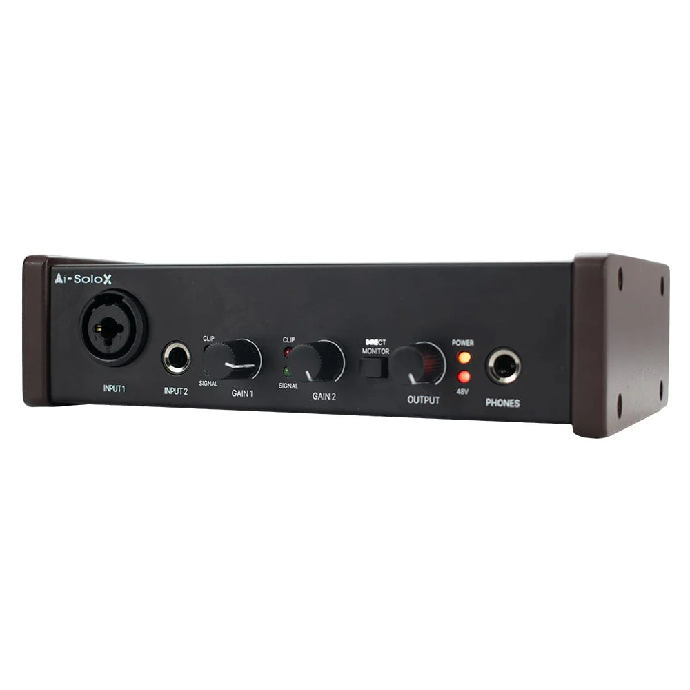 Vault Home Studio Essential Bundle - Vault Ai-SoloX 2-Channel Audio Interface with Bitwig 8-Track, Condenser Microphone, Studio Headphone, Studio Monitor and Cables - Image 3