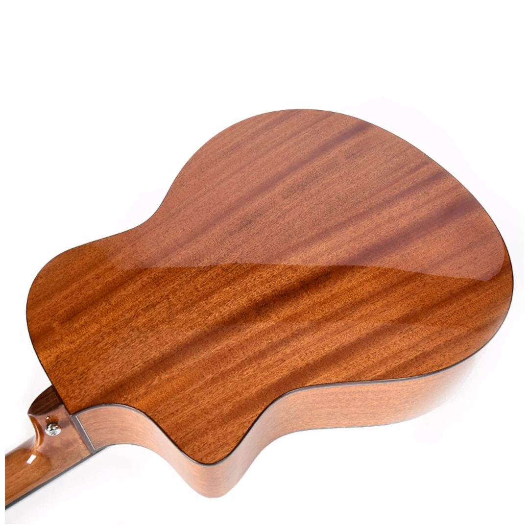 Vault Artisan Premium Electro-Acoustic Guitar with Solid Spruce Top, Solid Mahogany Back and Sides and Fishman Pickup - Image 16