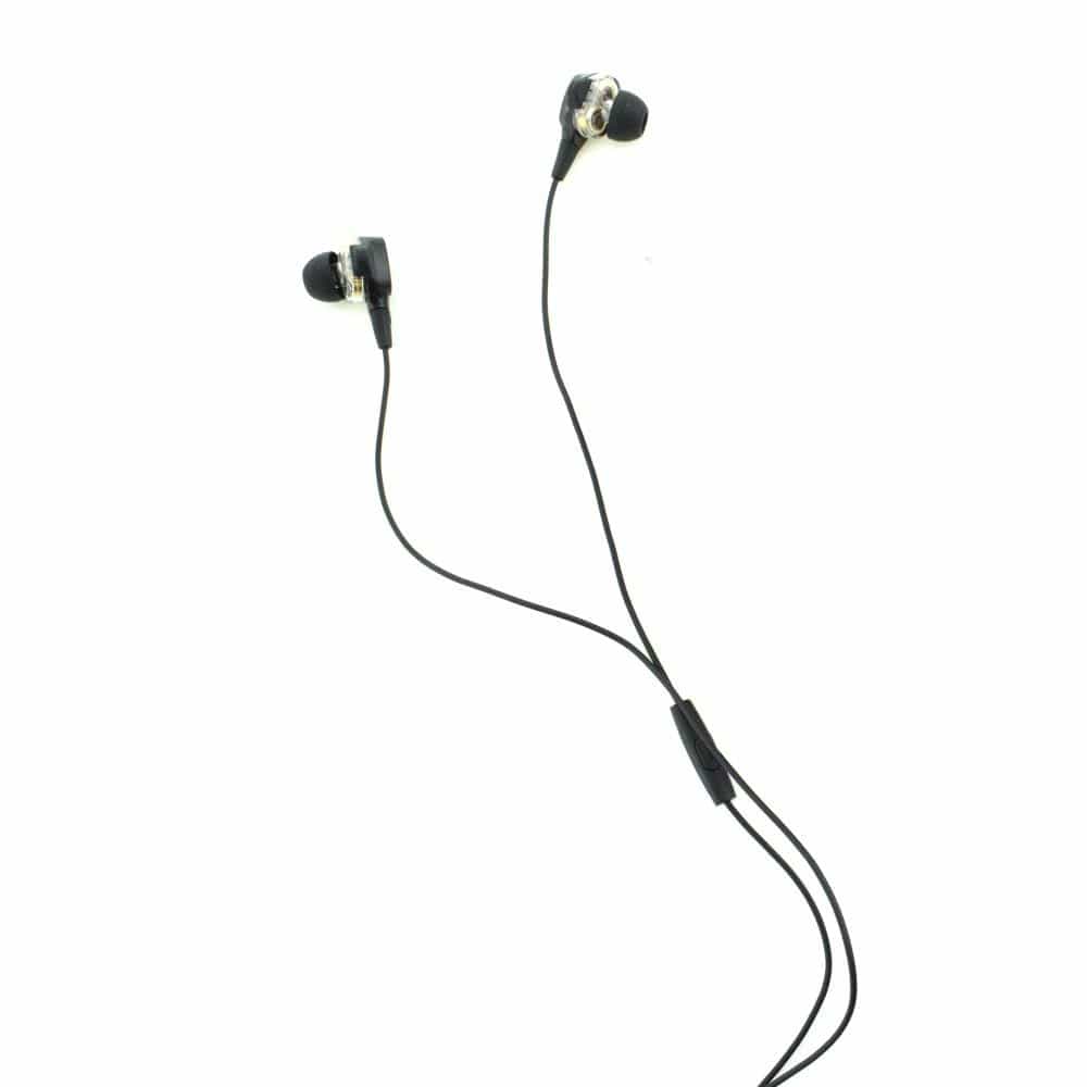 Vault Buds Duo Dual Driver Earphones with In-line Mic & 3D Stereo Sound for iPhone, Android Phones, Tablets, PC & Laptop - Image 4