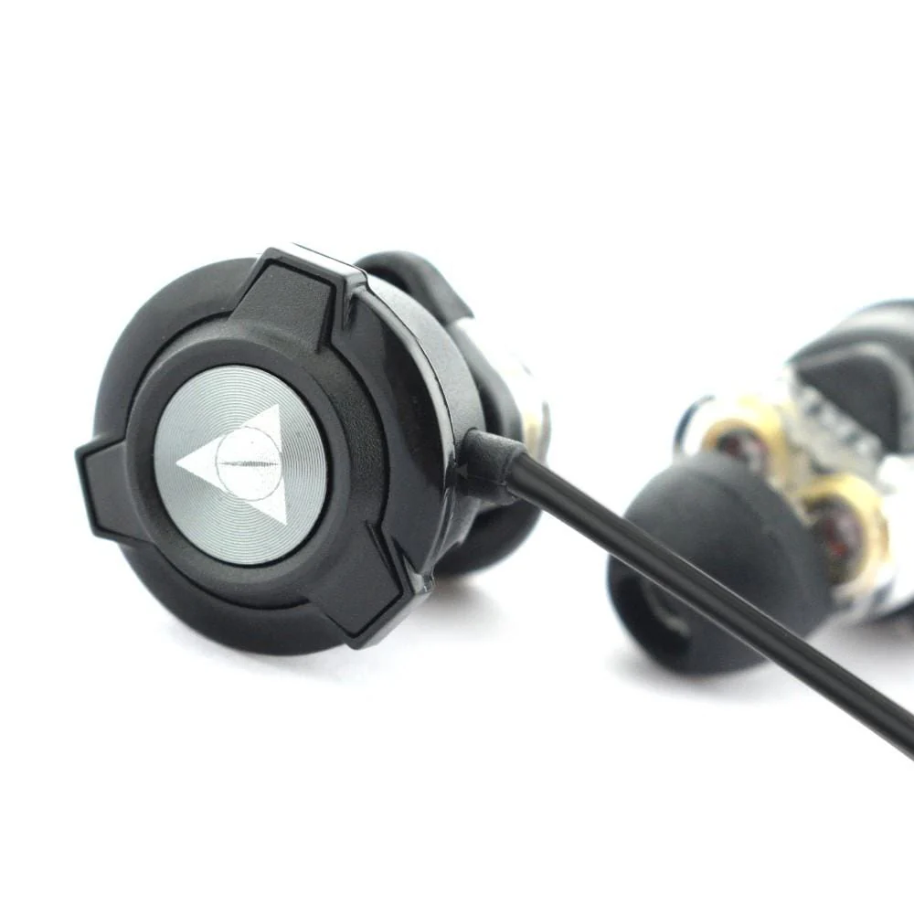 Vault Buds Duo Voice Dual Driver Earphones with Adjustable Boom & In-line Mic, Volume Control, Mute Switch & 3D Stereo Sound for iPhone, Android Phones, Tablets, PC, Laptop, PS4, PS5 & Xbox - Open Box - Image 3