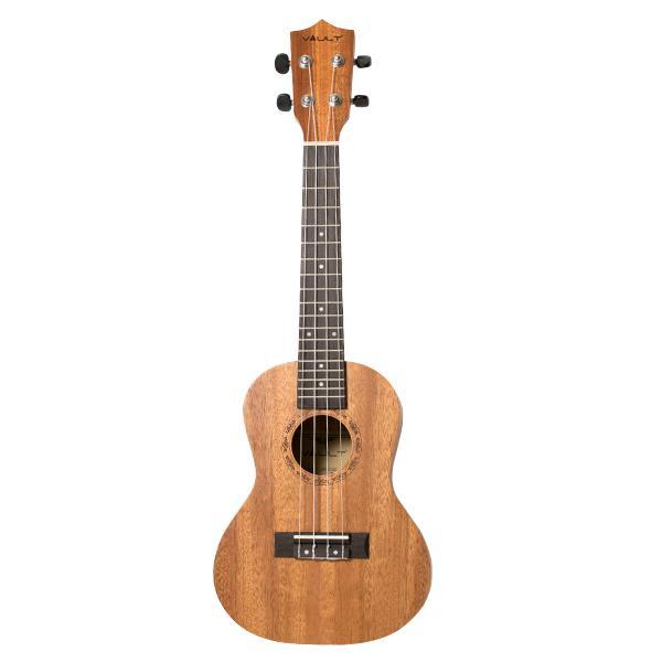 Vault UK-100C Concert Ukulele With Gig Bag, Polishing Cloth And Tuner - Image 2