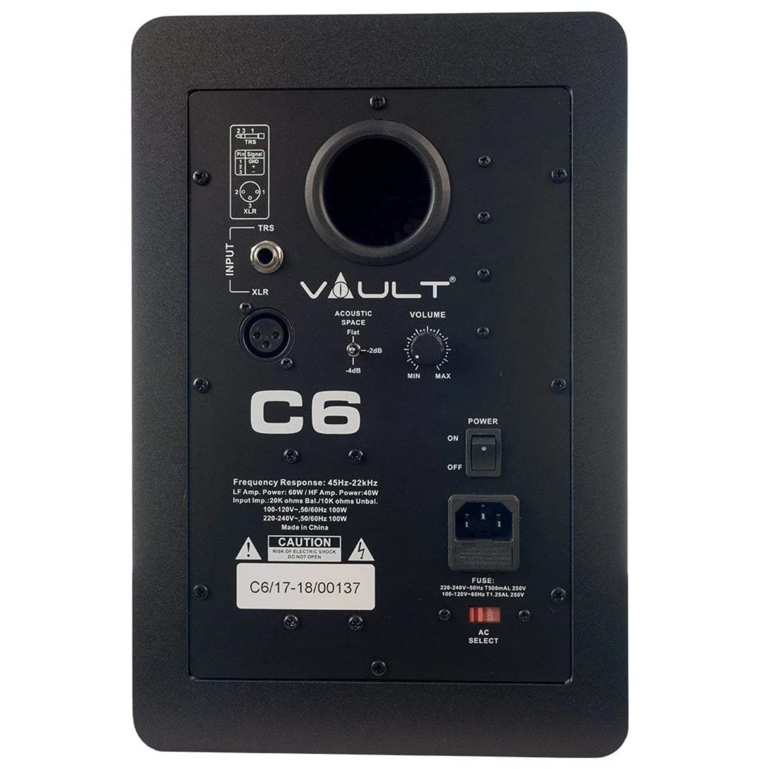 Vault C6 6" Powered Single Studio Monitors - Open Box - Image 2