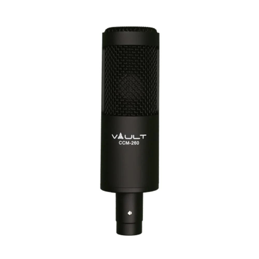Vault CCM-260 Condenser Cardioid Microphone with Shockmount and XLR cable - Open Box