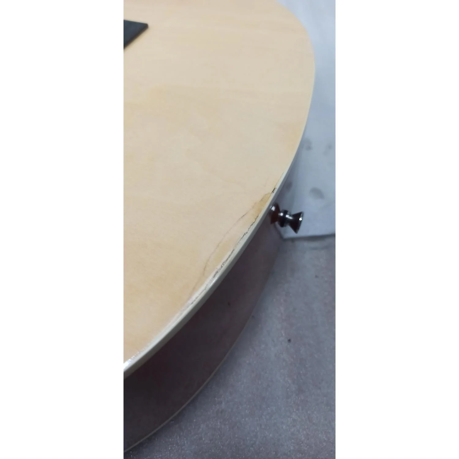 Vault CL-20 4/4 size Classical Guitar - Natural Gloss - Open Box B Stock - Image 2